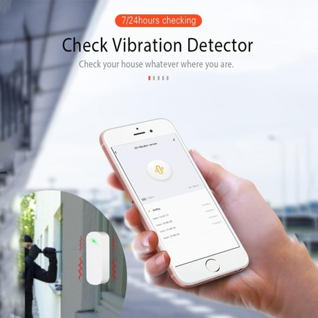Tuya Smart Vibration Sensor | Klikk Malta
