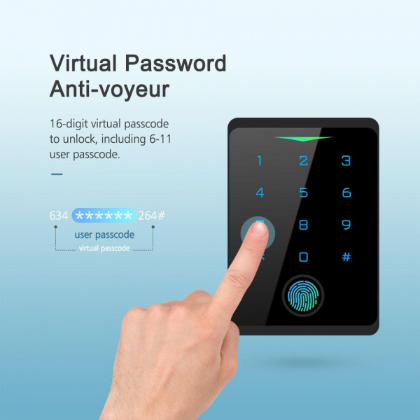 Tuya Smart Waterproof RFID Fingerprint Wi-F... | Klikk Malta