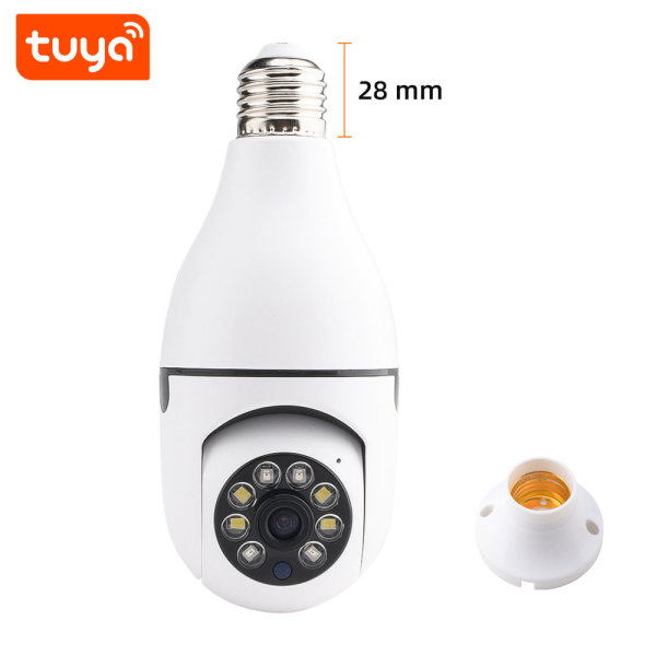 Tuya Smart WiFi Bulb Camera (E27 Screw-In) 3MP | Klikk Malta