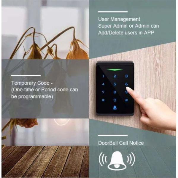 Tuya Smart Wi-Fi Outdoor Access Control w/ PSU | Klikk Malta