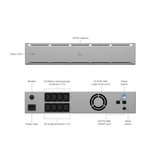 Ubiquiti Line Interactive 1500VA 2U UPS | Klikk Malta