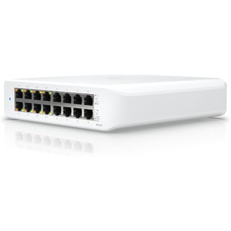 Ubiquiti UniFi Lite 16-port PoE Switch 45W | Klikk Malta