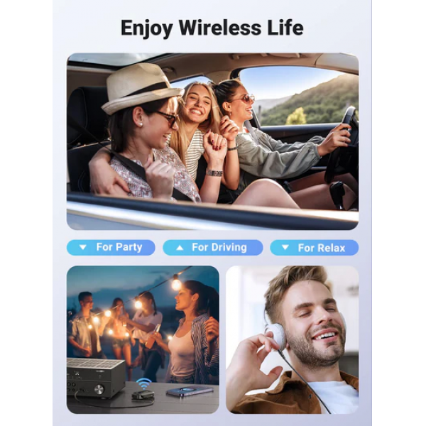 UGREEN Bluetooth 5.3 AUX Sound Receiver 3.5mm | Klikk Malta