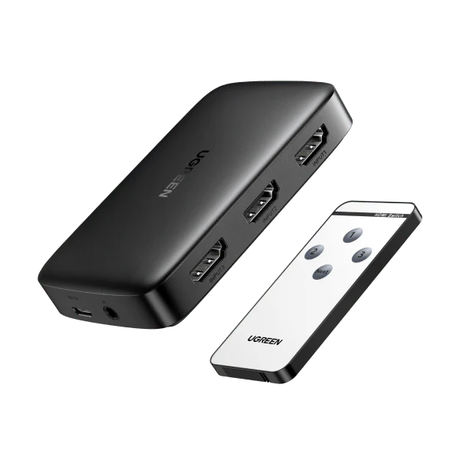 UGREEN HDMI 3-port (3 in 1 Out) Switch with... | Klikk Malta