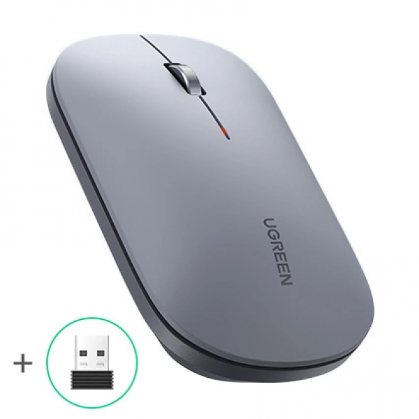 UGREEN RF Wireless Portable Mouse Grey | Klikk Malta