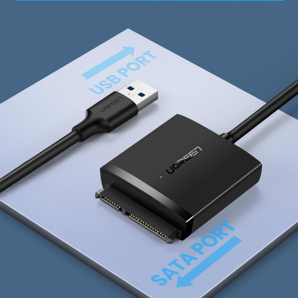 UGREEN USB 3.0 2.5/3.5 inch SATA Adapter | Klikk Malta