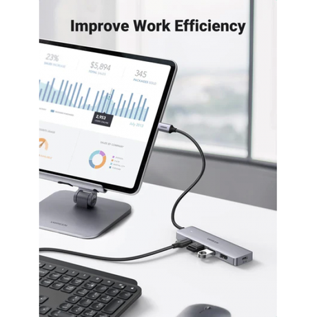 UGREEN USB-C To 4-Port USB 3.0 Hub | Klikk Malta