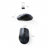 UGREEN Wireless RF Optical Mouse Black | Klikk Malta