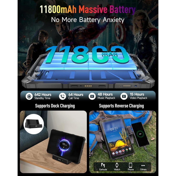 Ulefone Armor Pad 4 Ultra 8GB/256GB Black w... | Klikk Malta