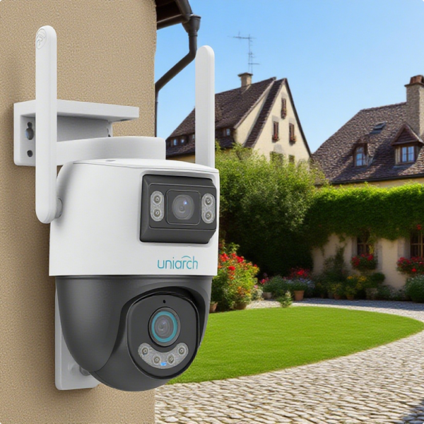 Uniarch Panda P 3+3MP PT Outdoor Wi-Fi Camera | Klikk Malta