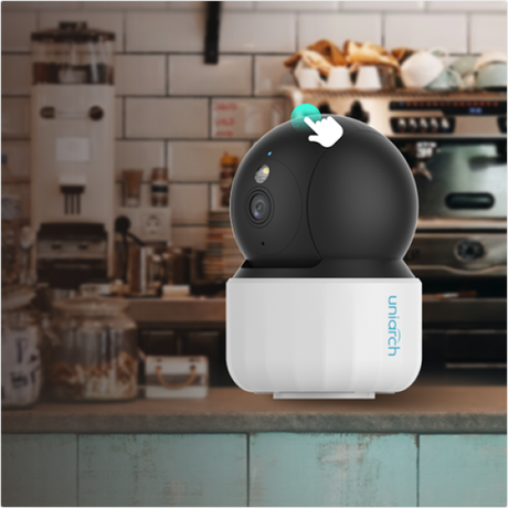 Uniarch Panda S 5MP PT Dual-light Wi-Fi Camera | Klikk Malta