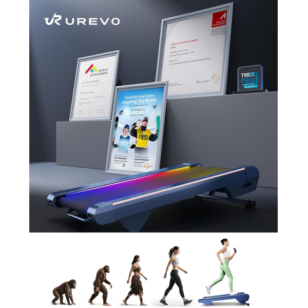 Urevo Cyberpad Electric Treadmill | Klikk Malta