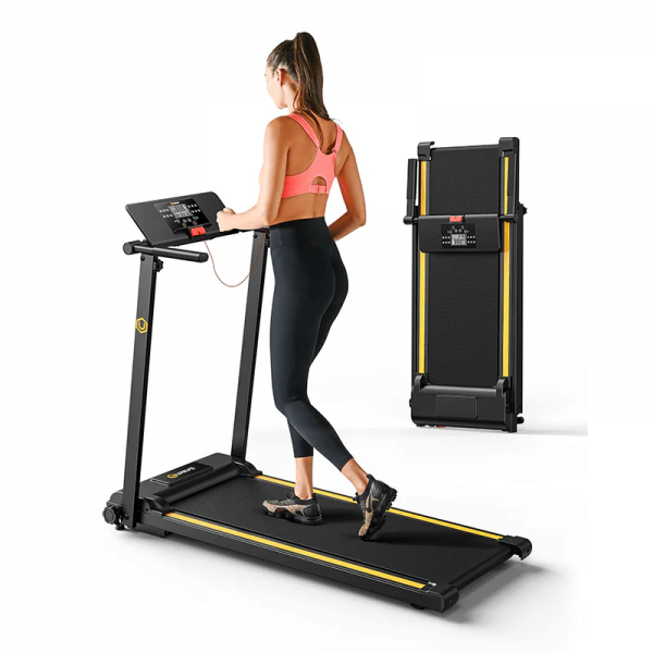 Urevo Foldi Mini Walking & Running Treadmill | Klikk Malta