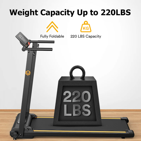 Urevo Foldi Mini Walking & Running Treadmill | Klikk Malta
