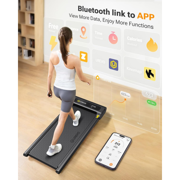 Urevo Spacewalk E3S Walking & Jogging Tread... | Klikk Malta