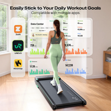 Urevo Spacewalk E4W Treadmill | Klikk Malta