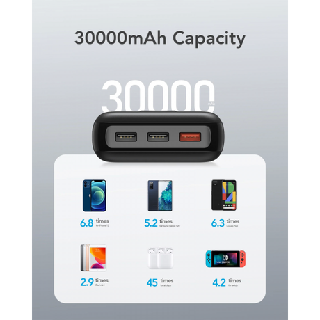 Veger L30 30,000mAh Power Bank 20W | Klikk Malta