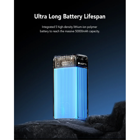 Veger 50,000mAh Power Bank Tank Lite 22.5W | Klikk Malta