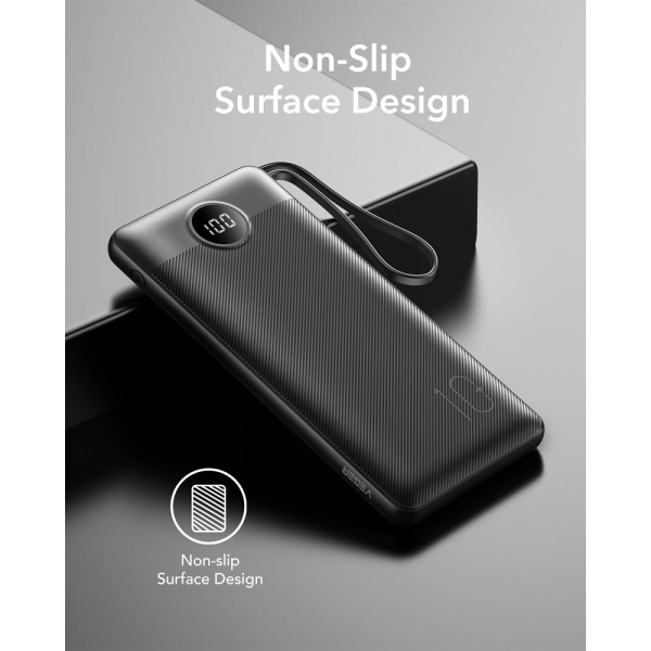Veger C10 10,000mAh Power Bank 10W w/Cables | Klikk Malta