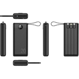Veger C20 20,000mAh Power Bank 10W w/Cables | Klikk Malta