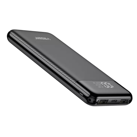 Veger L11 10,000mAh Power Bank 10W Black | Klikk Malta