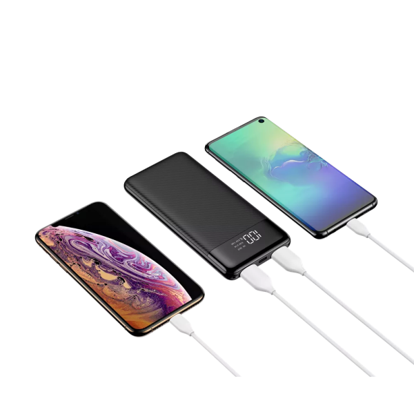 Veger L11 10,000mAh Power Bank 10W Black | Klikk Malta