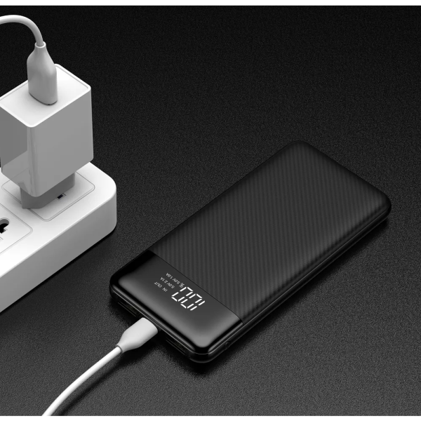 Veger L11 10,000mAh Power Bank 10W Black | Klikk Malta