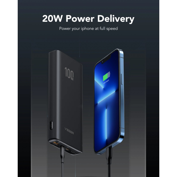 Veger T100 100W 20,000mAh Portable Power Ba... | Klikk Malta