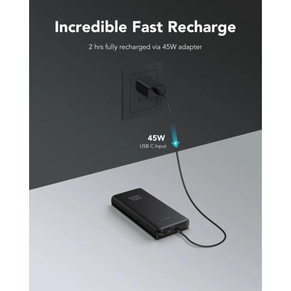 Veger T100 100W 20,000mAh Portable Power Ba... | Klikk Malta
