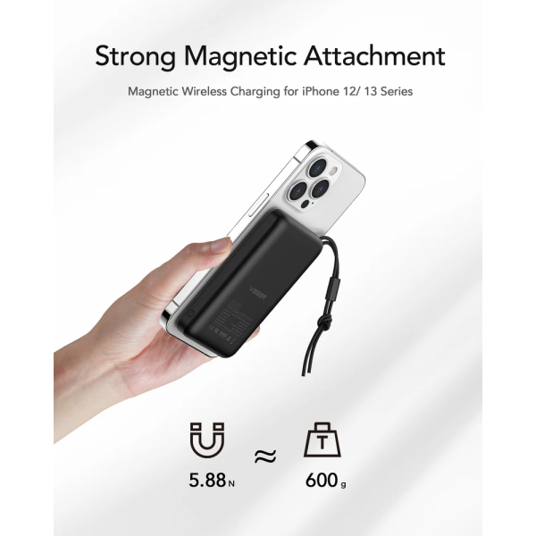 Veger W1151 10000mAh MagSafe Powerbank | Klikk Malta
