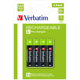 Verbatim Alkaline 4 Pack AAA Rechargeable B... | Klikk Malta