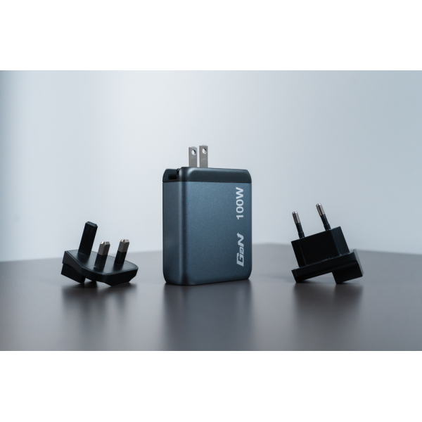 Verbatim GNC-100 100W 4-port GaN Charger | Klikk Malta