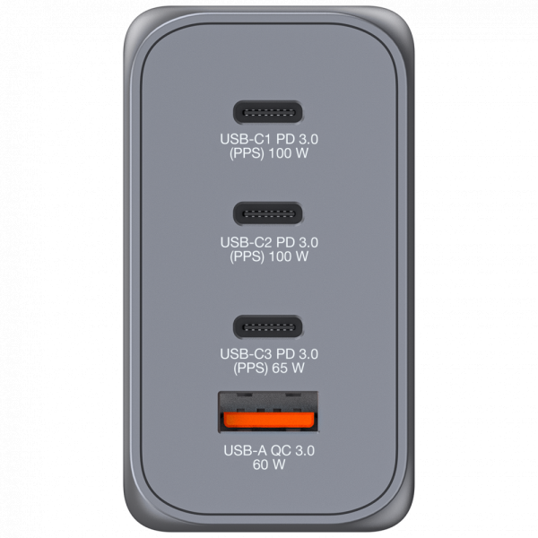 Verbatim GNC-200 200W 4-port GaN Charger | Klikk Malta
