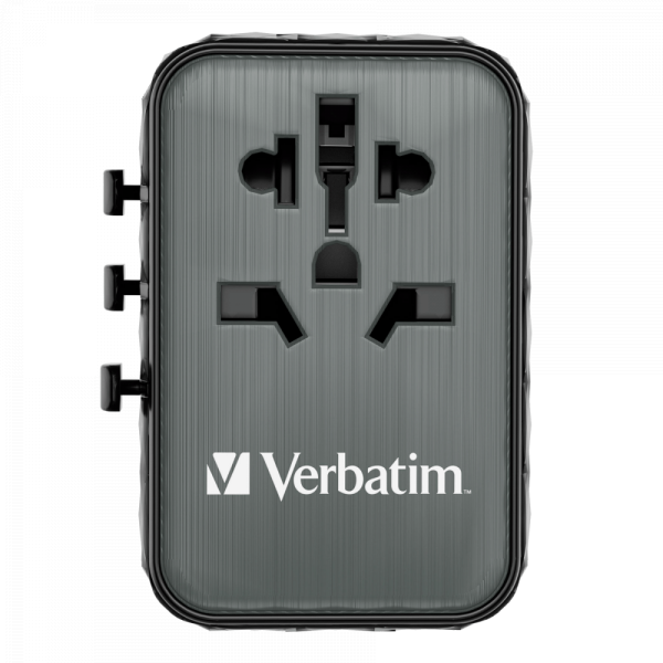Verbatim UTA-05 GaN III 65W 4-port GaN Charger | Klikk Malta