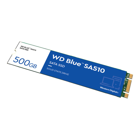 Western Digital Blue SA510 500GB SATA M.2 SSD | Klikk Malta