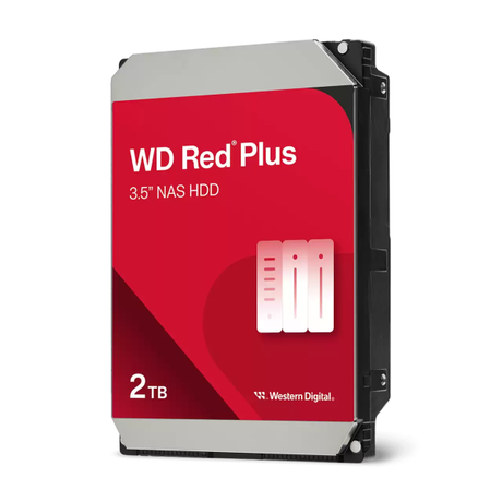 Western Digital Red Plus 2TB SATA III NAS HDD | Klikk Malta