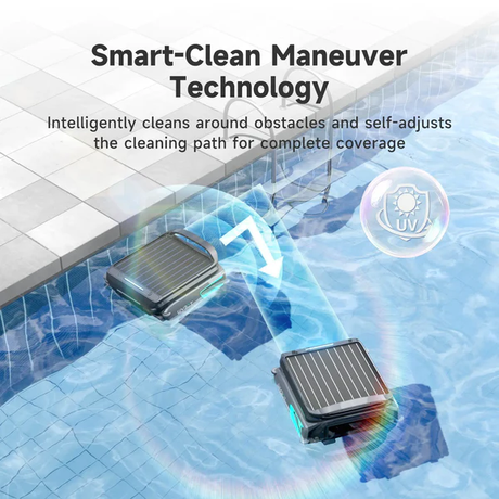 Wybot F1 Pool Robot Vaccum Cleaner with Sol... | Klikk Malta