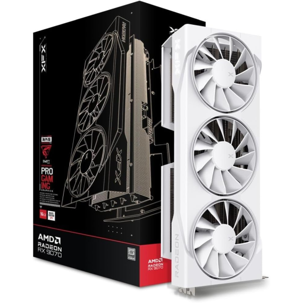 XFX Swift RX 9070 OC White Triple Fan 16GB ... | Klikk Malta