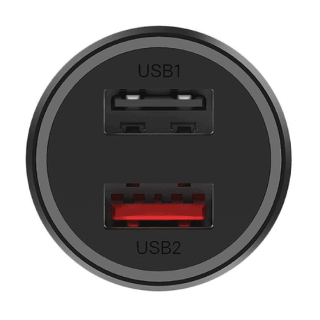 Xiaomi Mi 37W 2-Port Car Charger Black | Klikk Malta