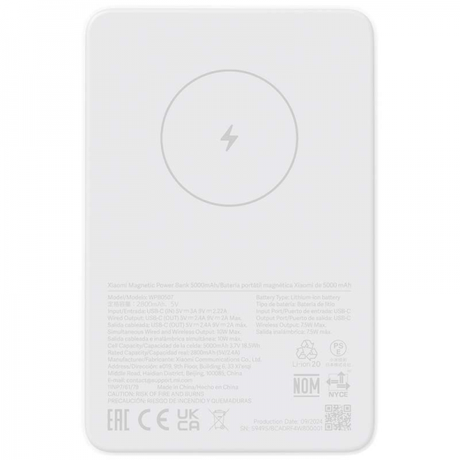 Xiaomi 20W 5000mAh Magnetic Power Bank with... | Klikk Malta