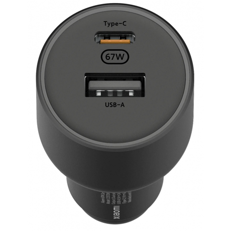 Xiaomi 67W USB-C PD 3.0 & USB-A Car Charger... | Klikk Malta