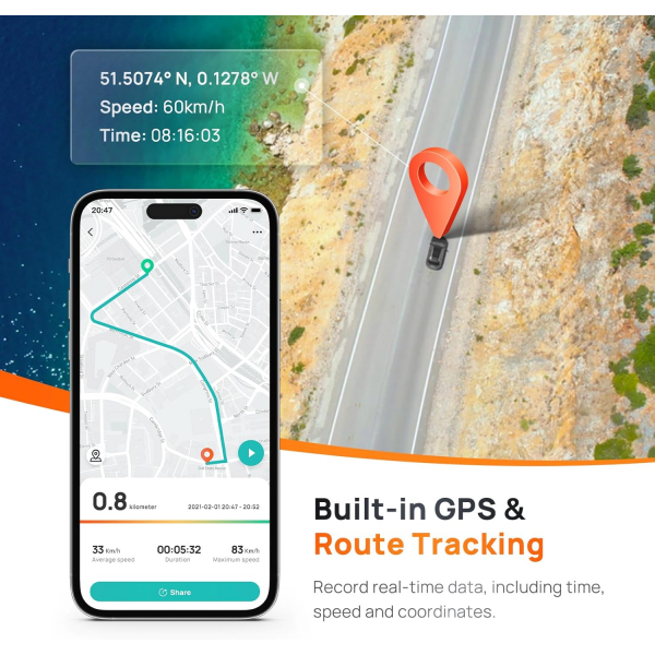 Xiaomi 70mai A510 Dash Cam 5MP 140° GPS Fro... | Klikk Malta
