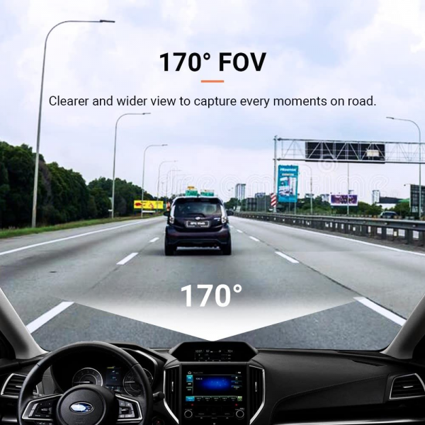 Xiaomi 70mai Dash Cam M500 2.7K HDR 170° 64... | Klikk Malta