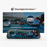 Xiaomi 70mai S500 Rearview Dash Cam 9.35 in... | Klikk Malta