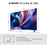 Xiaomi A Pro 32 inch QLED 4K UHD Television | Klikk Malta