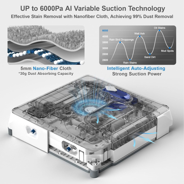Xiaomi Hutt A1 Window Cleaning Robot White | Klikk Malta