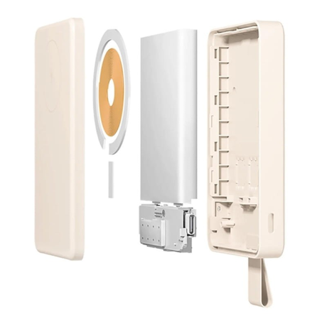 Xiaomi Magnetic Power Bank 6000mAh 15W White | Klikk Malta