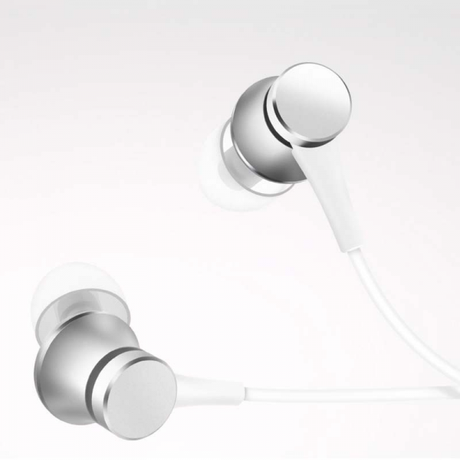 Xiaomi Mi In-Ear Wired Earphones Silver | Klikk Malta
