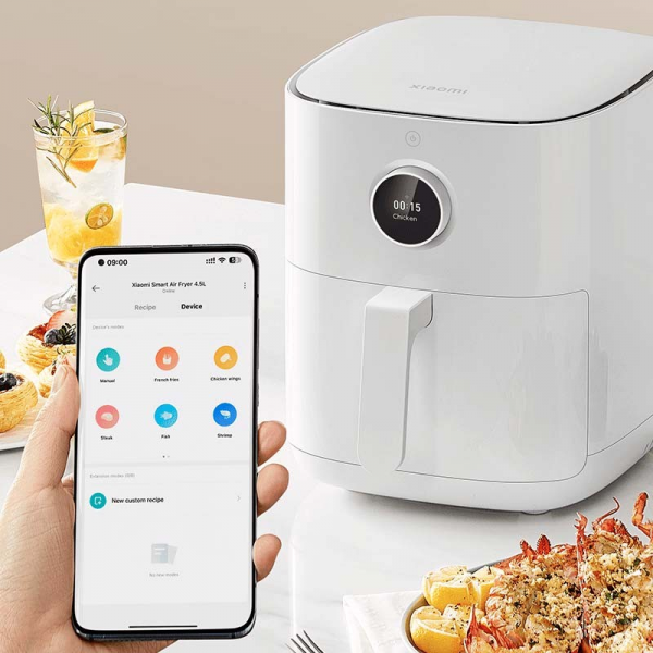 Xiaomi Mi Smart 4.5L Hot Air Fryer White | Klikk Malta