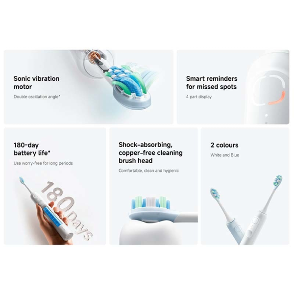 Xiaomi Oscillation Electric Toothbrush Blue | Klikk Malta
